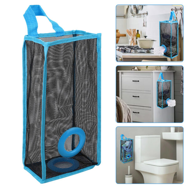 Home Grocery Plastic Bag Holder Wall Mount Storage Dispenser Kitchen Organizer 1
