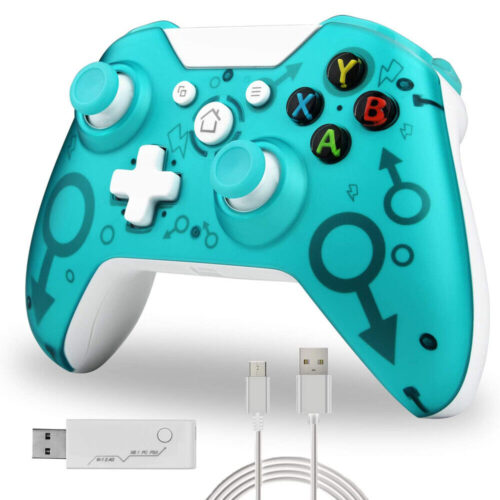 s-l1600 Wireless Controller For xBox One and Microsoft Windows 10 8 Bluetooth Gamepad Blue