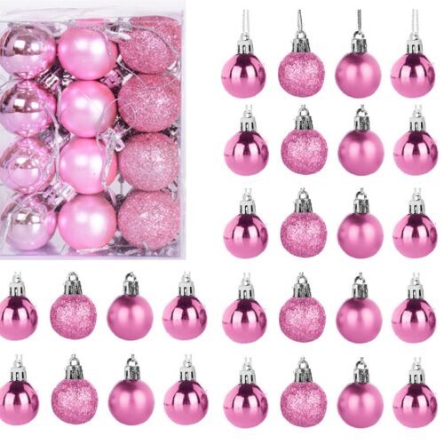 s-l1600 (13) Shatterproof Christmas Balls Xmas Tree Decor Ornaments Hanging Balls