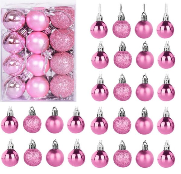 Shatterproof Christmas Balls Xmas Tree Decor Ornaments Hanging Balls 1