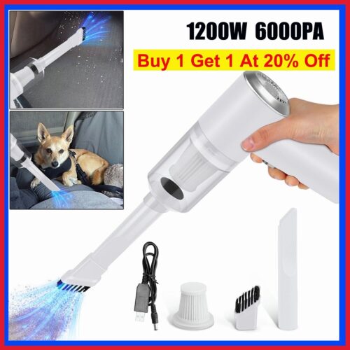 120W Cordless Hand Held Vacuum Cleaner Mini Portable Car Auto Home Wireless USA