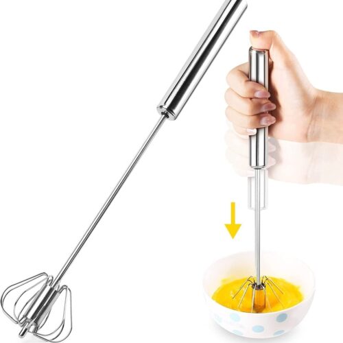 s-l1600 (2) Semi-Automatic Egg Whisk Hand Push Egg Beater Stainless Steel Blender Mixer Tool