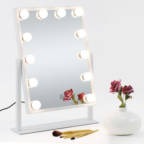 Hollywood Style Makeup w/Dimmable Lighted Cosmetic Vanity Mirror Touch Control
