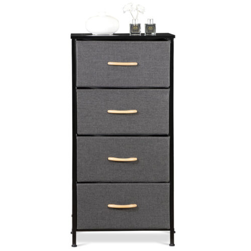 s-l1600 - 2023-12-22T114156.084 Vertical Dresser for Bedroom with 4 Drawers Fabric Storage Tower Organizer Unit