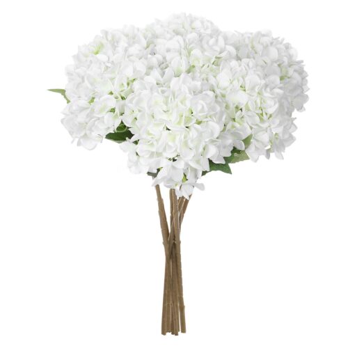 s-l1600 - 2023-12-22T164903.065 Artificial Silk Hydrangea Flowers 18'' Bouquet Arrangement