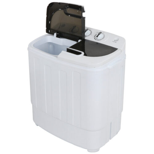 Compact Portable Washer & Dryer with Mini Washing Machine and Spin Dryer