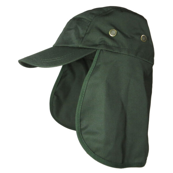 Baseball Cap Camping Boonie Fishing Ear Flap Sun Neck Cover Visor Camo Army Hat 1