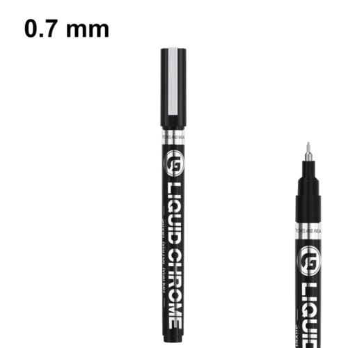 s-l1600 (3) Silver Gold Art Liquid Mirror Chrome DIY Highlight Marker Pen Multifunction Pen