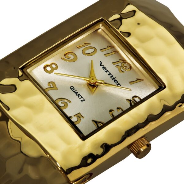 Women's Hammered Bangle Watch