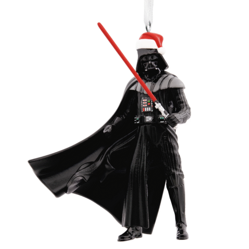 s-l1600 Hallmark Ornament Star Wars Darth Vader in Santa Hat Christmas Tree Decoration