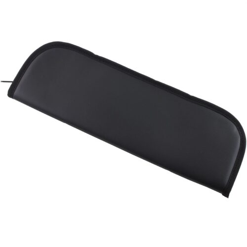 Safe & Sound 13 1/2" Zippered Knife Carrying Storage Vinyl Case Pouch Pack Black