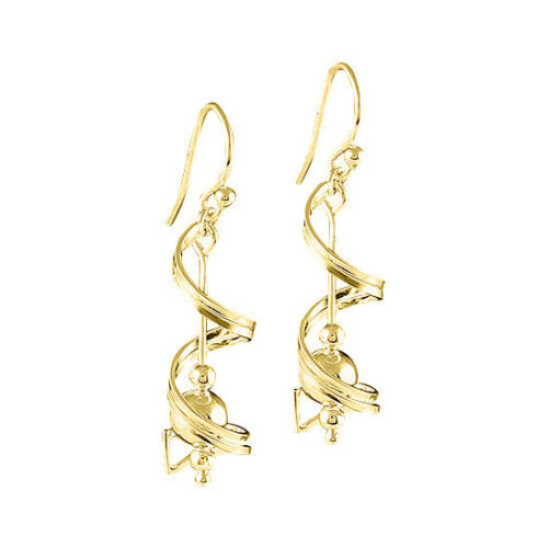 s-l1600 (37) Italian 925 Solid Sterling Spiral Ball Drop Dangle Earrings