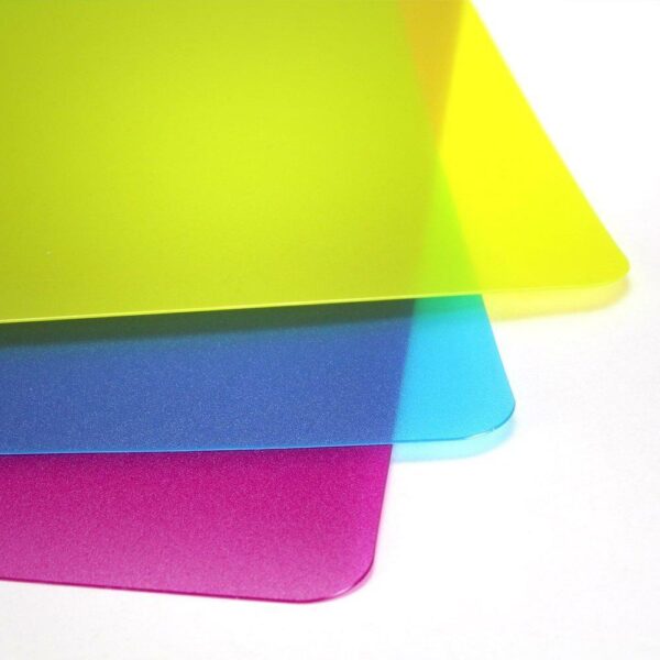 3 Pieces Flexible Plastic Cutting Board Sheets Kitchen Chopping Mat BPA-Free Set 3