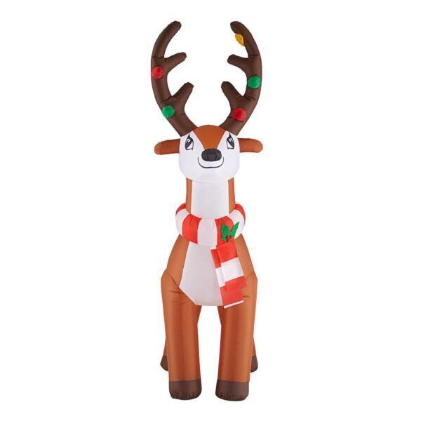 6FT CHRISTMAS LED INFLATABLE REINDEER 1