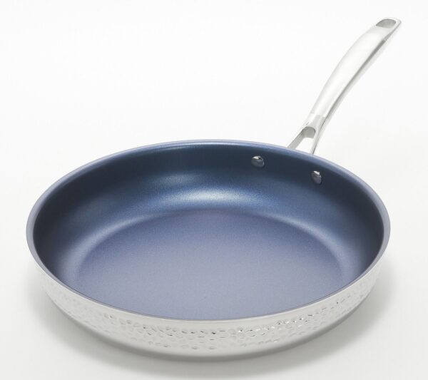 Blue Jean Chef 6-Pc Tri-Ply Hammered Stainless Steel Cookware Set 2