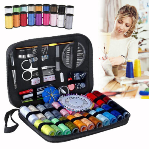 Mini Held Sewing Machine Handheld Electric Stitch Portable Cordless Household 126 Pcs