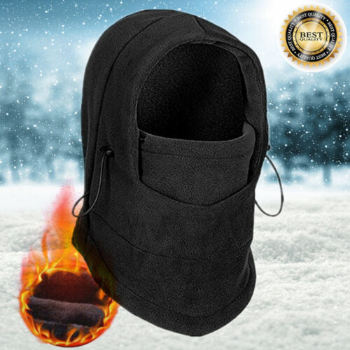Winter Balaclava Ski Mask Full Face Warm Beanie Fleece Trapper Outdoor Hat Cap