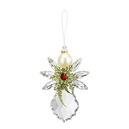 4.5 Inch Pearl Angel Christmas Tree Ornament