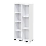 s-l960 Furinno 11048 7-Cube Reversible Open Shelf, White