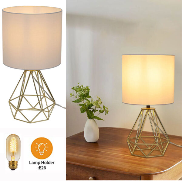 Modern Table Lamps Living Room Bedroom Nightstand Desk Lamp 2