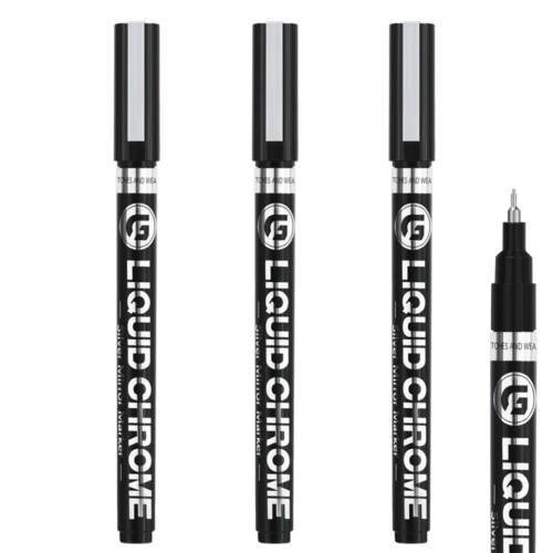 Art Liquid Mirror Chrome DIY Highlight Marker Pen Multifunction Pen