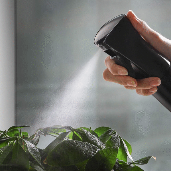 Continuous Mist Hair Spray Bottle Barber Water Sprayer Salon Plant Mister Tools 2