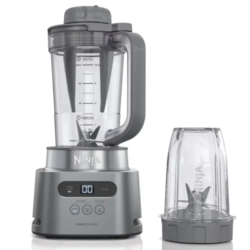 1 Ninja TWISTi HIGH-SPEED Blender DUO - 3 Preset Auto-iQ Programs, 34 oz. Pitcher Capacity, SS150