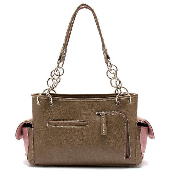 Scripture Bible Verse Concealed Carry Purse Western Handbag Women Shoulder Bag 3