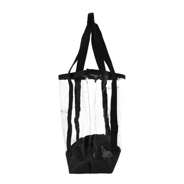 DALIX Clear Shopping Bag Security Work Tote Shoulder Bag Womens Handbag 3