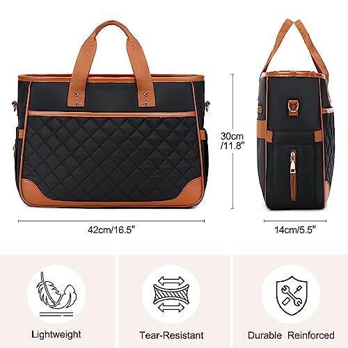 Tote Bag For Women Work Bags For Women Teacher 15.6 Inch Laptop Bag Handbag Casu 3