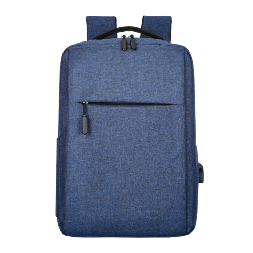 2 Men Women 16" Backpack Bookbag School Travel Laptop Rucksack Zip Bag USB Por