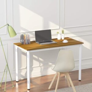 Weehom Computer Desk - 39" Small Desk for Home Office Study Writing Laptop Dining Table for Small Spaces