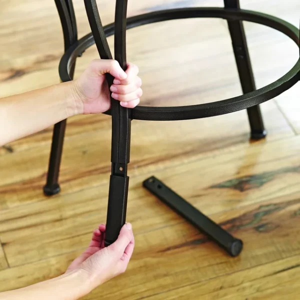 Better Homes & Gardens Adjustable 24" or 29" Swivel Barstool - Oil Rubbed Bronze 2