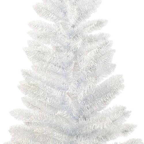 61LoaxTovaL._AC_SL1500_ Christmas Tree, 4FT White Artificial Mini Christmas Tree Small Xmas Tree Decoration,Easy Assembly for Indoor and Outdoor