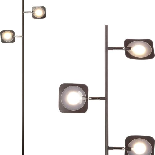 71EaobhcW1L._AC_SL1500_ Brightech Tree Floor Lamp for Living Rooms & Offices, Dimmable Standing Lamp for Bedroom Reading, LED Spotlight Floor Lamp, Tall Lamp with Adjustable Panels for Minimal Space Use