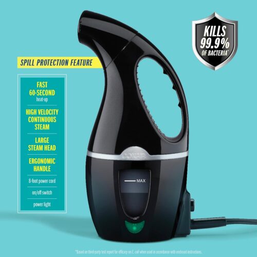 71KmLb7IMvL._AC_SL1500_ Conair Handheld Travel Garment Steamer for Clothes, CompleteSteam 1100W, For Home, Office and Travel,
