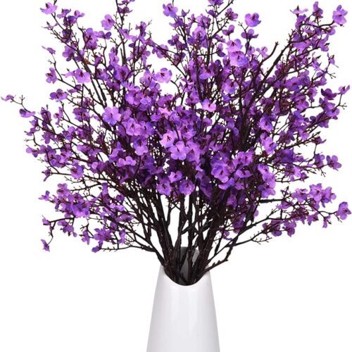 81PuSykFuoL._AC_SX679_ aby Breath Gypsophila Artificial Flowers, Babies Breath Flowers Bush Artificial Gypsophila Silk Silica Real Touch Blooms for Wedding Bridal Party DIY Home Floral Arrangement Decor, 6 Bundles, 19.7''
