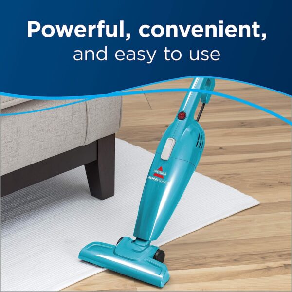 Bissell Featherweight Stick Lightweight Bagless Vacuum With Crevice Tool, 2033, One Size Fits All, Blue 3