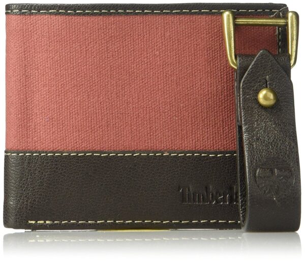Timberland Men's Leather Credit Card ID Bifold Wallet With Key Fob Gift Box Set 2