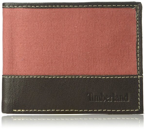 Timberland Men's Leather Credit Card ID Bifold Wallet With Key Fob Gift Box Set 1