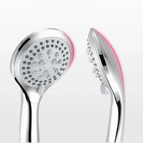 High Pressure Shower Head 5 Settings Handheld Shower Heads Spray With 5 FT Hose 2