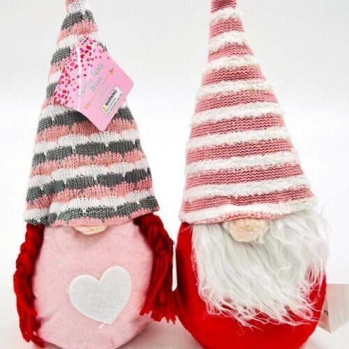 Valentine's Day Faceless Gnome Plush Dolls Table Decor Gift Hearts Love