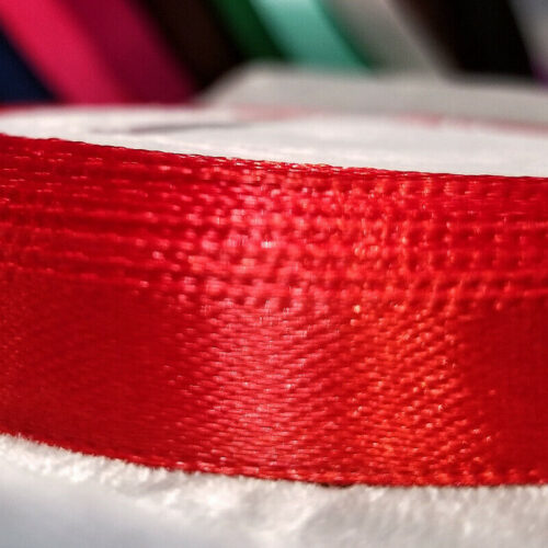 1 Yard 3/8" / 9mm Satin ribbon by the yard choose your color