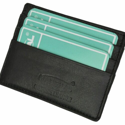 s-l1600 - 2024-01-03T165333.544 Men's Genuine Leather Front Pocket Slim Thin ID Credit Card Money Holder Wallet