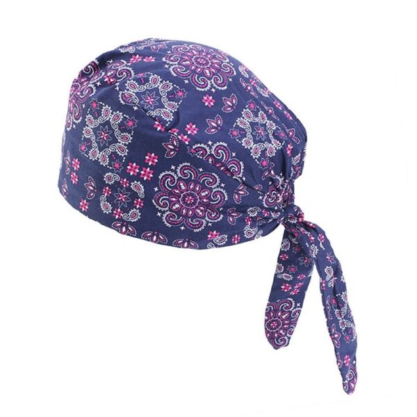 Unisex Medical Surgery Hat Printing Doctor Dental Clinic Surgical Nurse Cap 1