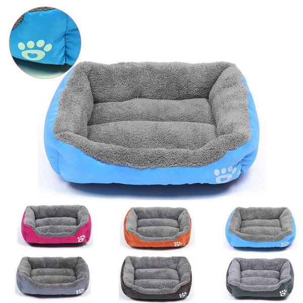 Small Pet Dog Cat Bed Puppy Cushion House Soft Warm Kennel Mat Pad Washable 1