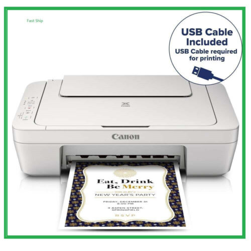s-l1600 (23) NEW Canon MG2522 All In One Printer-Set CD-Free USB-Fast ship-Holiday Sale!!