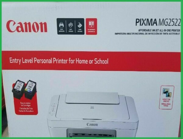 NEW Canon MG2522 All In One Printer-Set CD-Free USB-Fast ship-Holiday Sale!! 2
