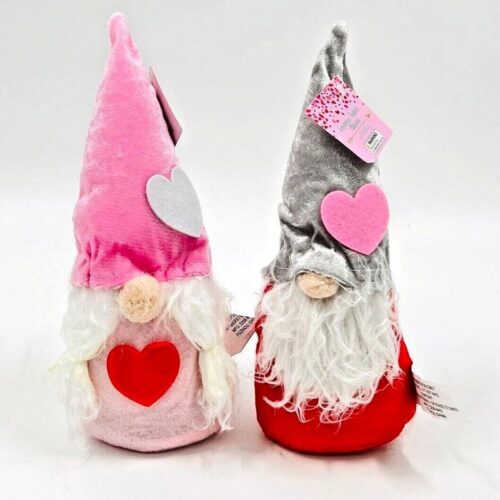 s-l1600 (5) Valentine's Day Faceless Gnome Plush Dolls Table Decor Gift Hearts Love
