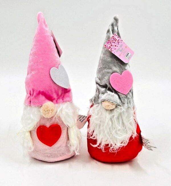 Valentine's Day Faceless Gnome Plush Dolls Table Decor Gift Hearts Love 1